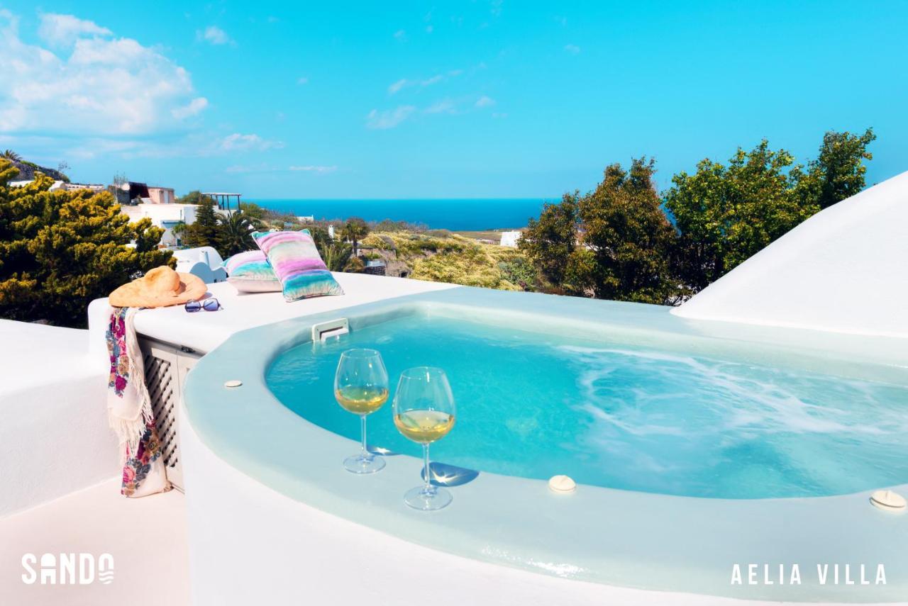 Sando Traditional Cave Villas With Jacuzzi And Sea View Βούρβουλος Εξωτερικό φωτογραφία
