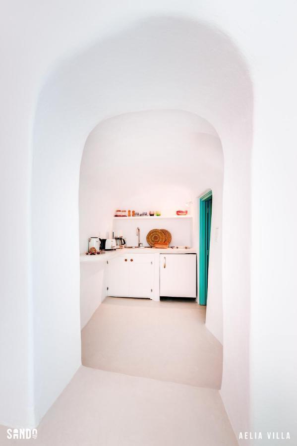 Sando Traditional Cave Villas With Jacuzzi And Sea View Βούρβουλος Εξωτερικό φωτογραφία