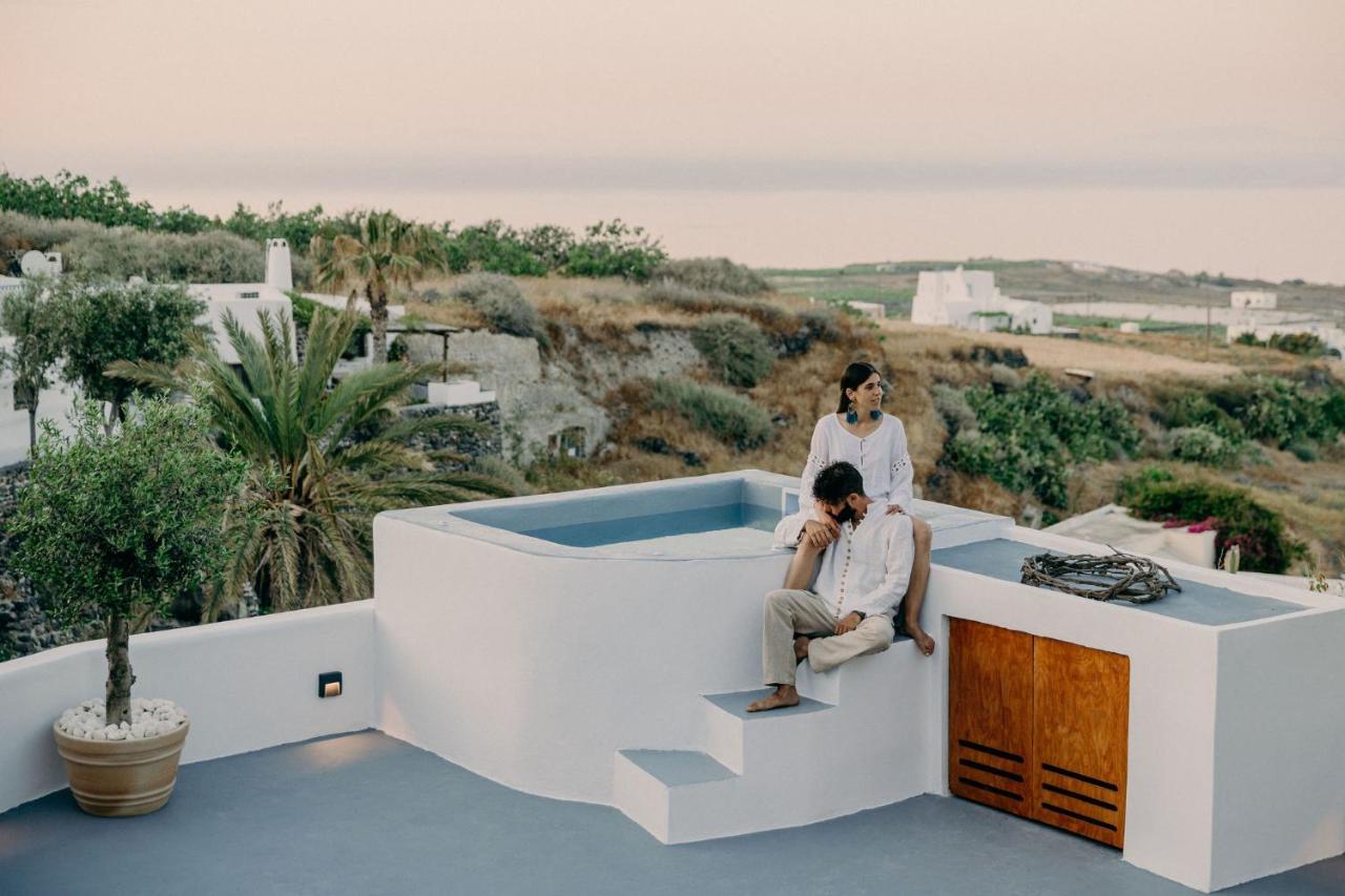 Sando Traditional Cave Villas With Jacuzzi And Sea View Βούρβουλος Εξωτερικό φωτογραφία