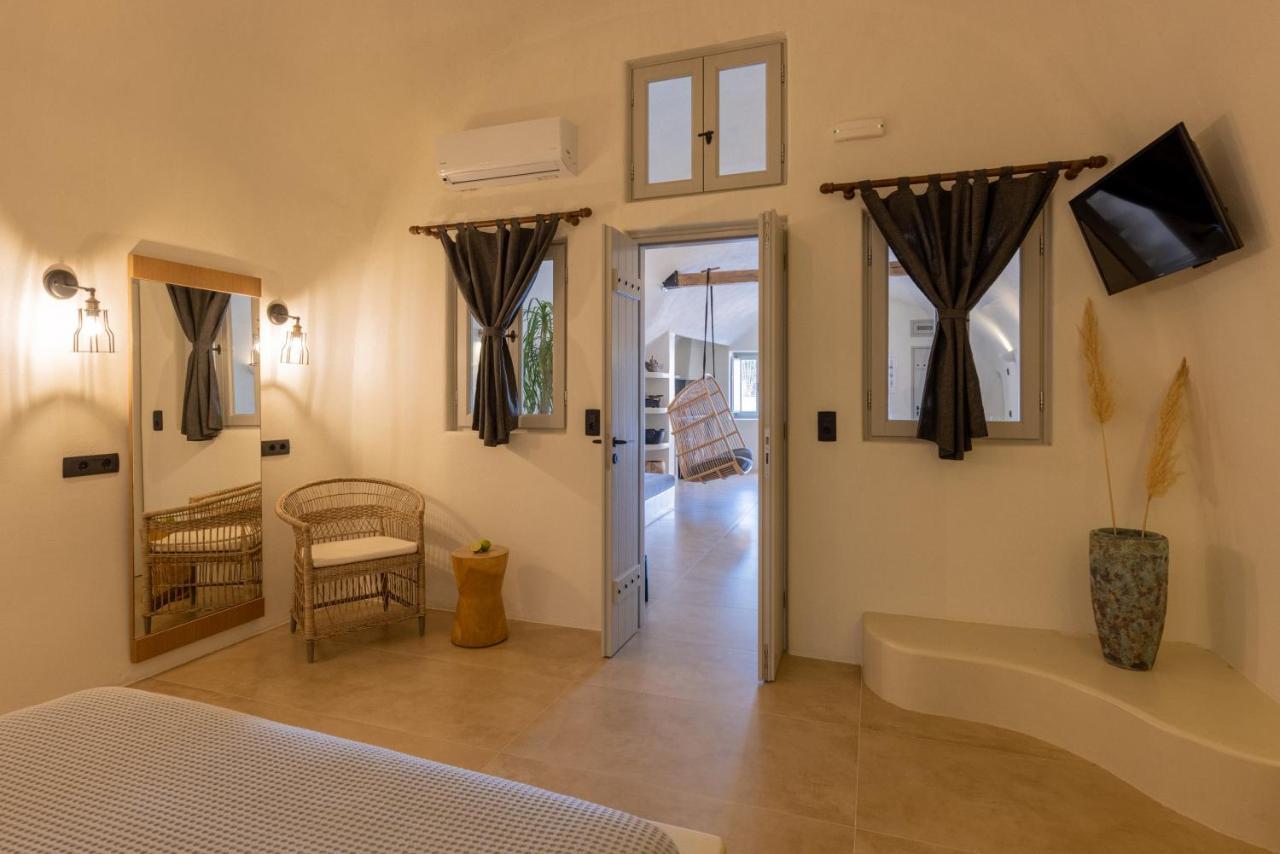 Sando Traditional Cave Villas With Jacuzzi And Sea View Βούρβουλος Εξωτερικό φωτογραφία
