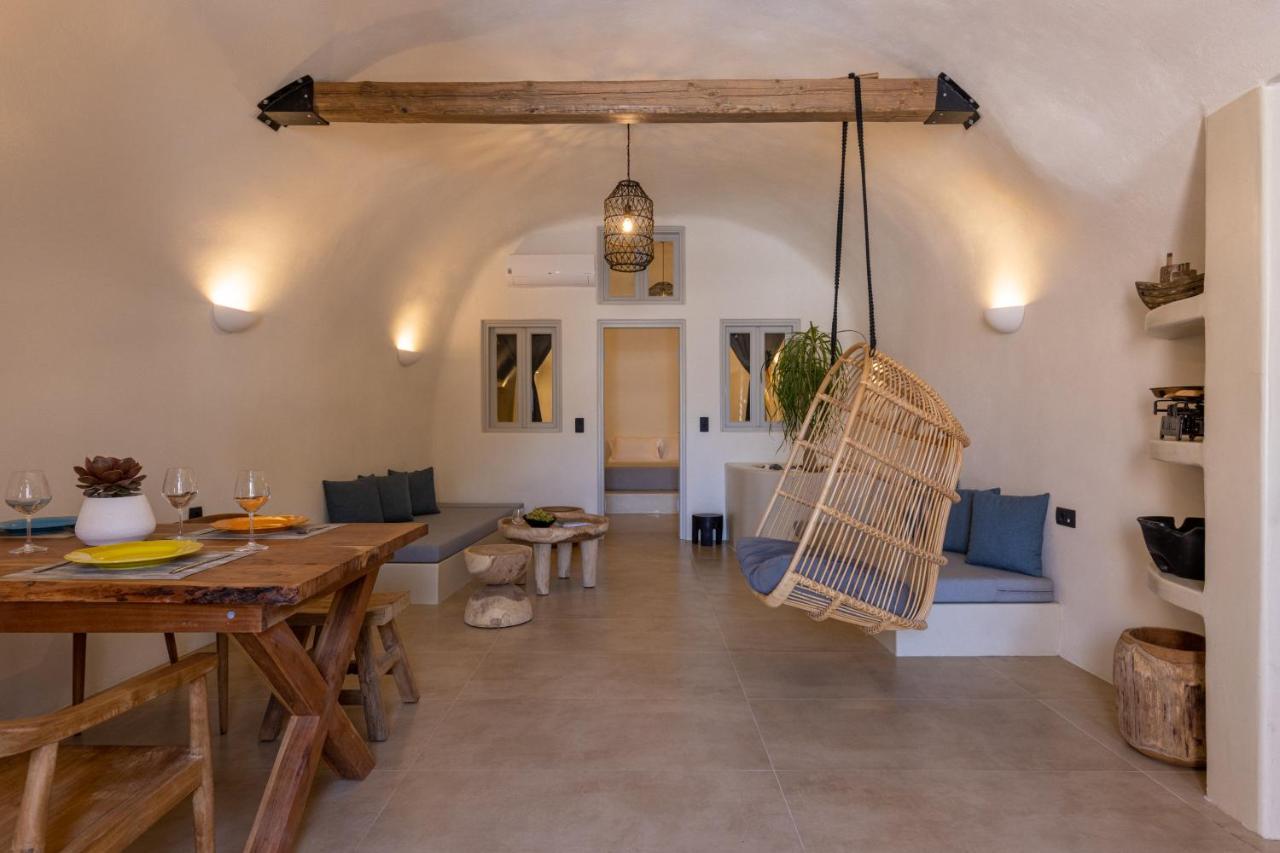 Sando Traditional Cave Villas With Jacuzzi And Sea View Βούρβουλος Εξωτερικό φωτογραφία