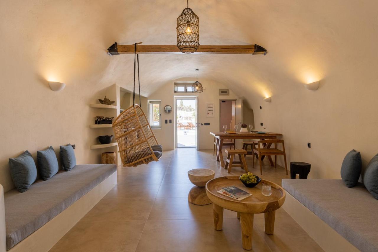 Sando Traditional Cave Villas With Jacuzzi And Sea View Βούρβουλος Εξωτερικό φωτογραφία