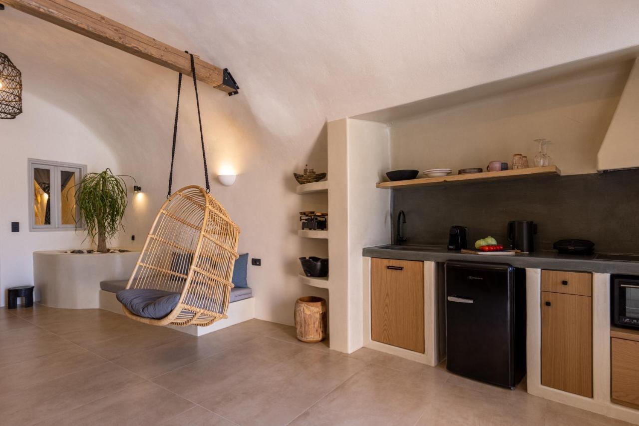 Sando Traditional Cave Villas With Jacuzzi And Sea View Βούρβουλος Εξωτερικό φωτογραφία