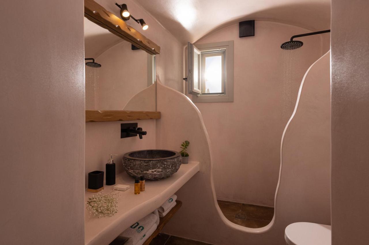 Sando Traditional Cave Villas With Jacuzzi And Sea View Βούρβουλος Εξωτερικό φωτογραφία